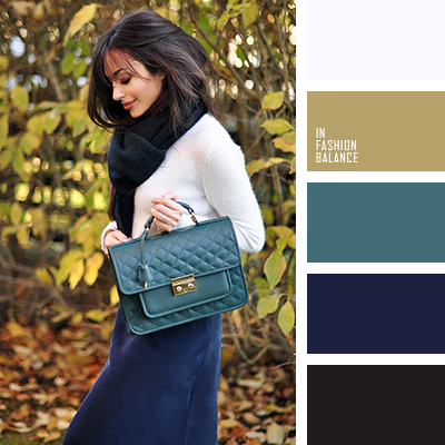 Fashion Palette #16 | Deep Teals and Golden Browns