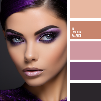 Fashion Palette #393 | Bold Purple Eyeshadow